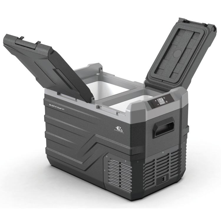 1 - EZA Blizz-E Dual 31 litros Frigorífico de Compresión Portátil 12V Camper Camping